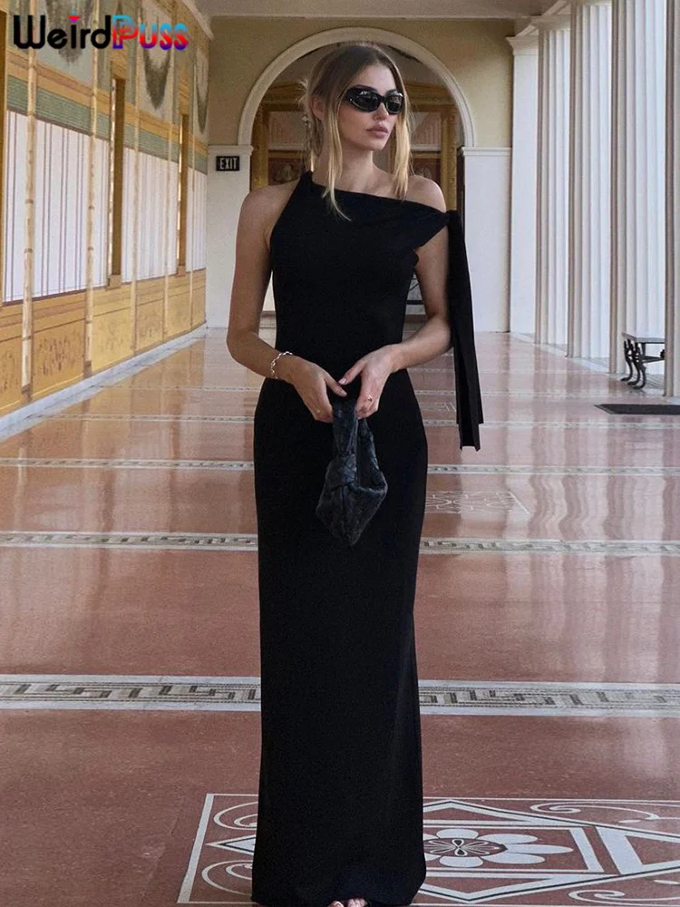 Sexy Bandage Midi Bodycon Black Prom Dress for Elegant Party Looks - Image 3