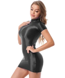 Black Prom Dress Mini Bodycon for Women  Club Party Outfit